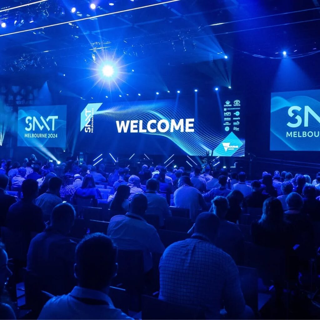 Sports NXT Conference Melbourne LED screens productions