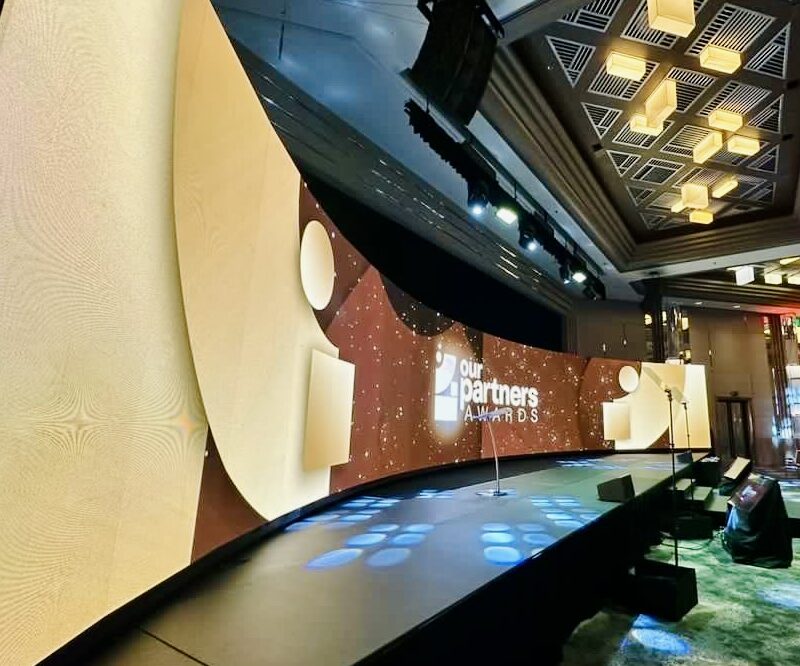 AV Conference 7Eleven WOOHAH LED Screen Lighting Sounds