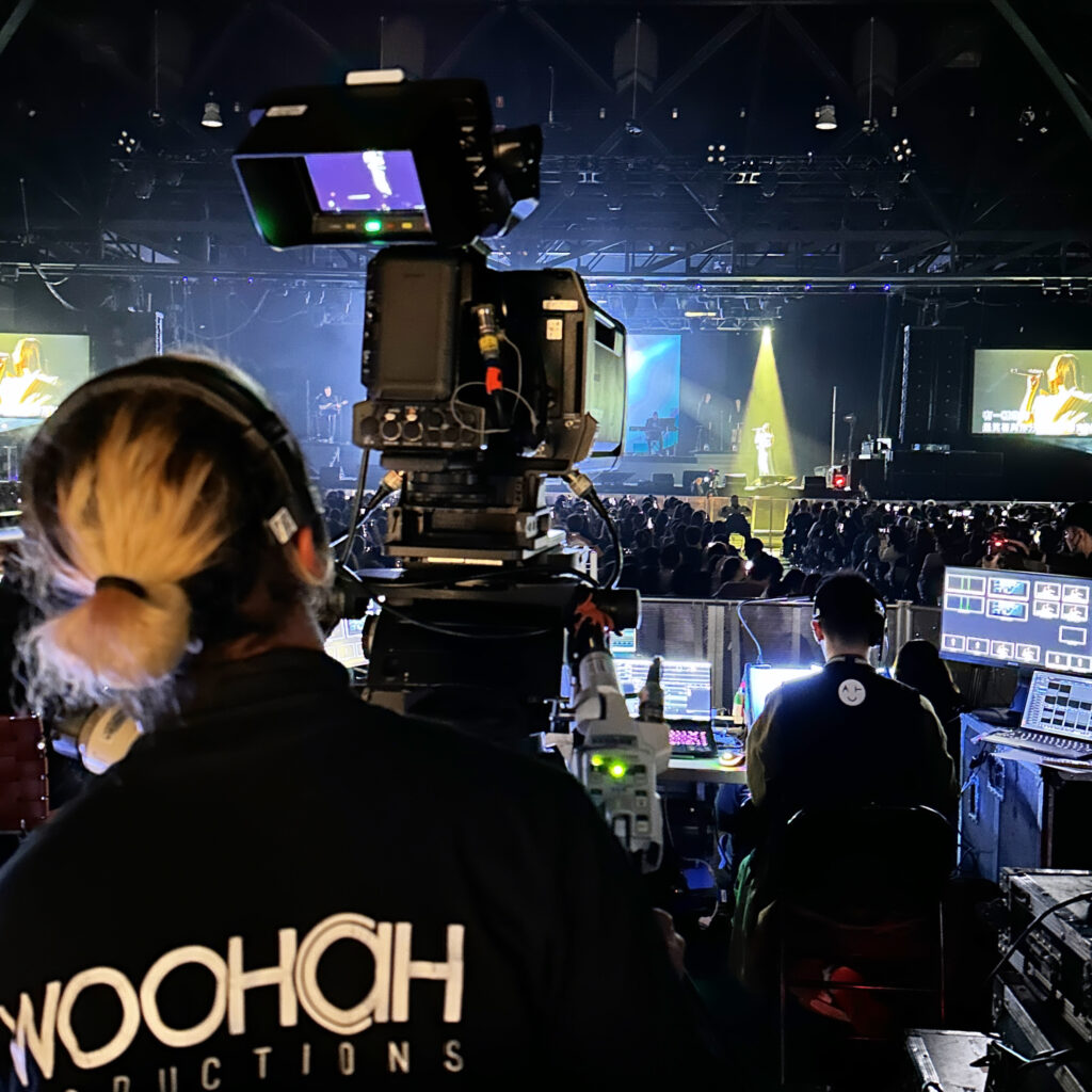 Alin Concert LED Screen projector IMAG Staging Australia Sydney Melbourne Camera Package Broadcast Cameras Camera Chain