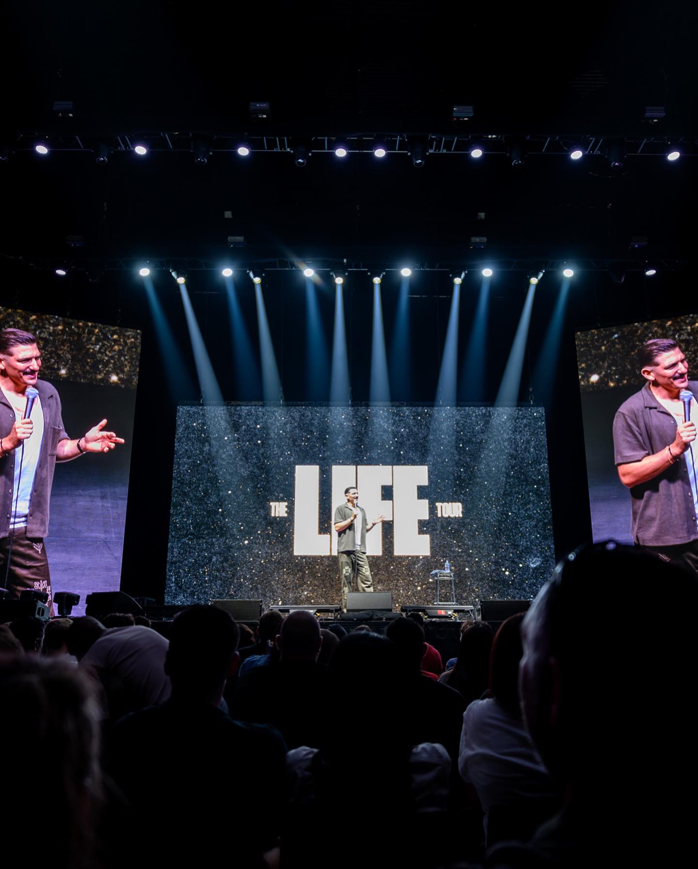 LED Screens AV Tour Commedy WOOHAH Sydney Melbourne Camera Chain