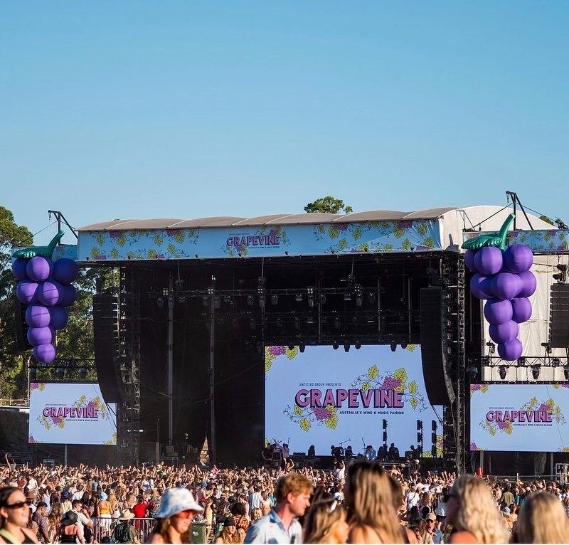 2022 AV LED Screen Melbourne Sydney Cameras Festival Grapevine Gathering WOOHAH