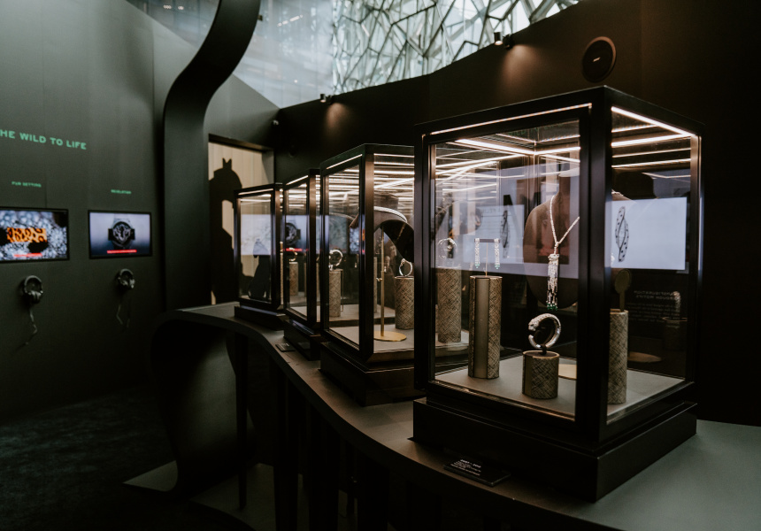 Cartier Activation Audio Visual Pixera Melbourne AV WOOHAH