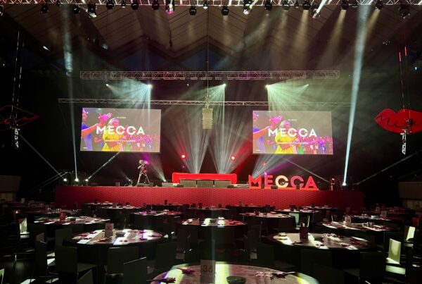 Conference AV lighting sound broadcast cameras arena WOOHAH Melbourne