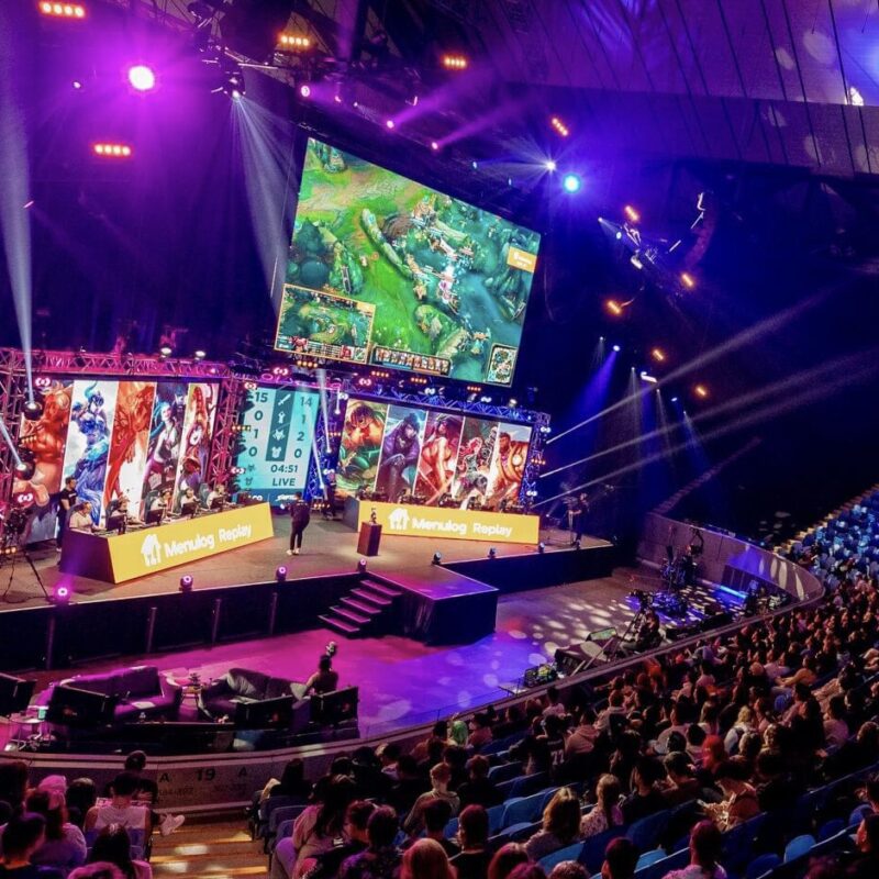 Dreamhack Festival Melbourne 2023 AV Project Managers LED Screen AV Melbourne E-Sports ESL EFG League Of Legends Counterstrike