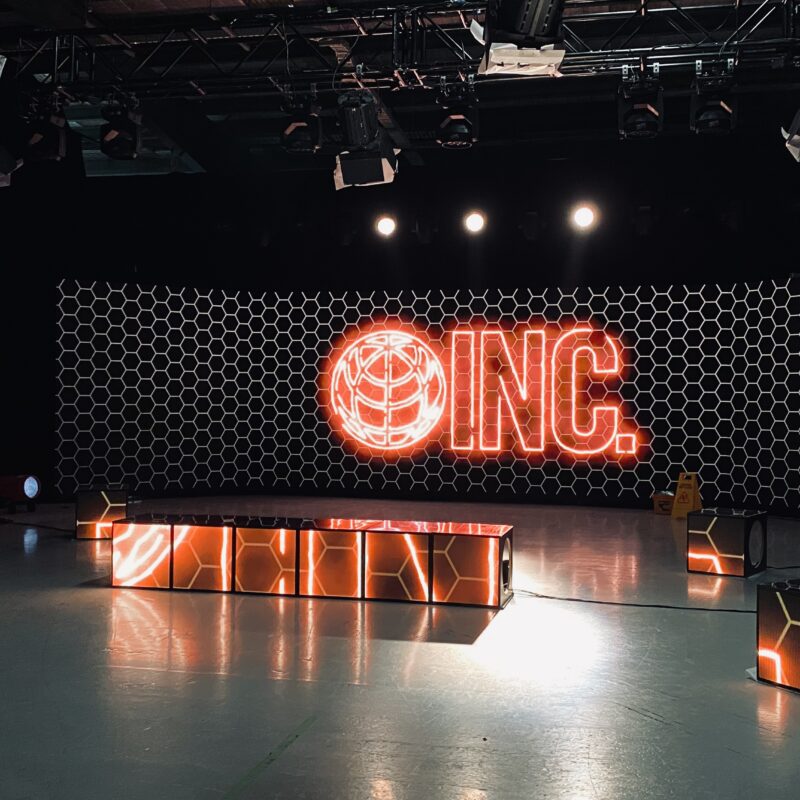 WOOHAH LED screen Stratosphere Product Launch Cricket Filming Studio Post Edit