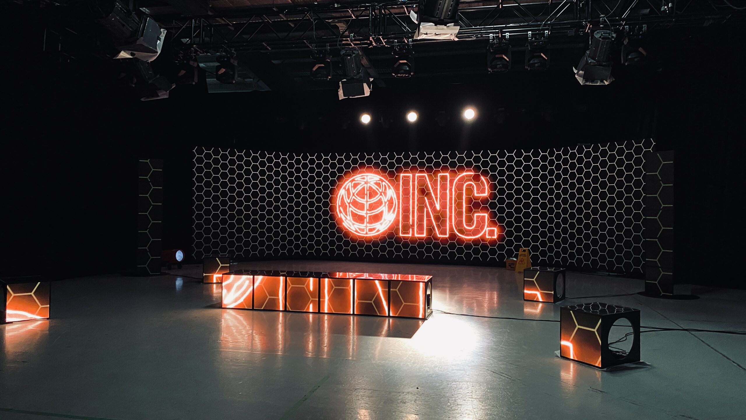 WOOHAH LED screen Stratosphere Product Launch Cricket Filming Studio Post Edit