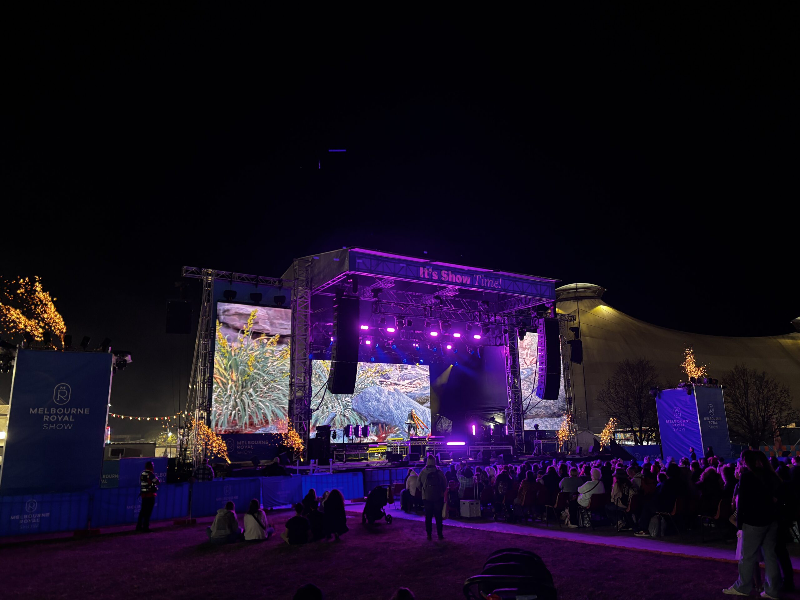 LED Screen Melbourne Royal Show AV Cameras Media Servers