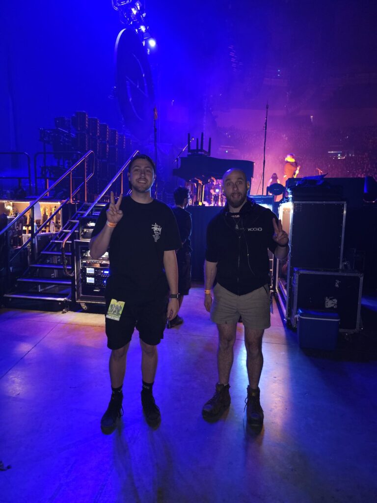 Evanescence Tour IMAG Camera LED Screen AV WOOHAH Sydney Melbourne Evanescence