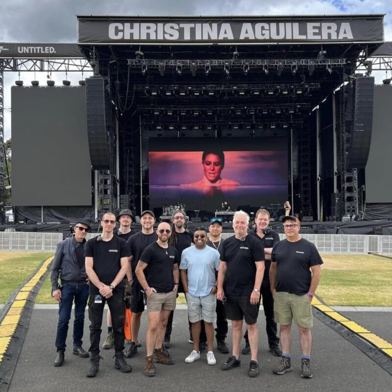 video Package AV cameras led screens projection