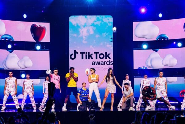 AV LED Screen TikTok Awards Audio Lighting WOOHAH Technical Direction Cameras Media Server Barco E2