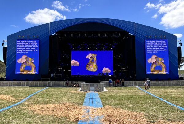 LED Screen Media Servers ROE CB5 WOOHAH Festival Dance Tent