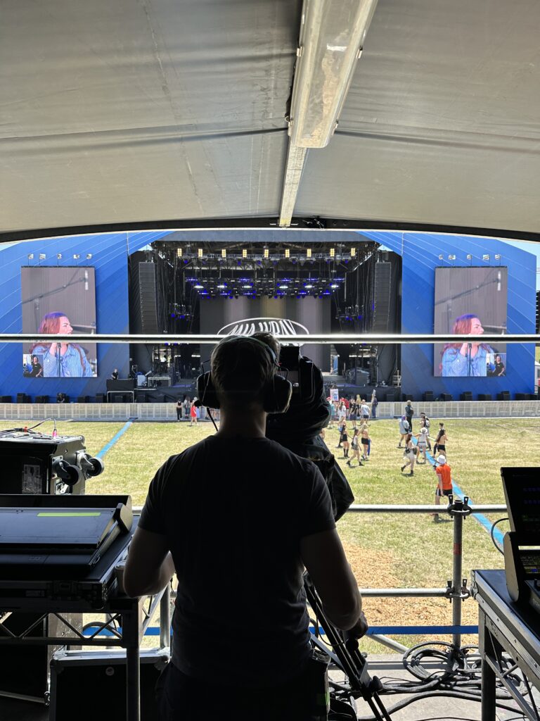 Beyond The Valley LED Screen Media Servers ROE CB5 WOOHAH Festival Dance Tent