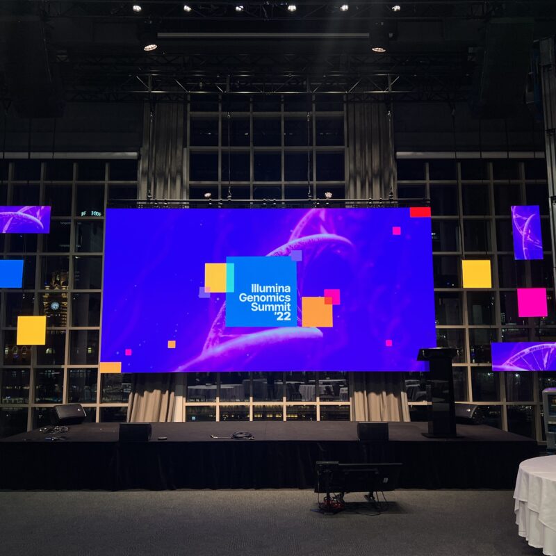 LED Screen Abstract Conference Melbourne Sydney AV