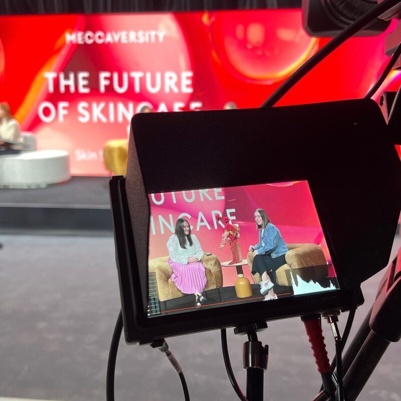 Charlotte Tilbury Product Launch AV Melbourne WOOHAH Livestream