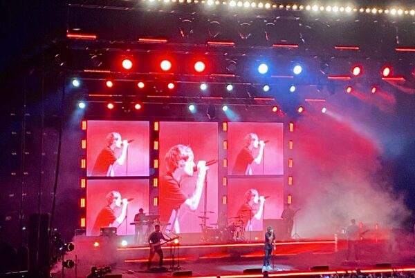 LED Screen Video Package Cameras tour australia Louis Tomlinson AV