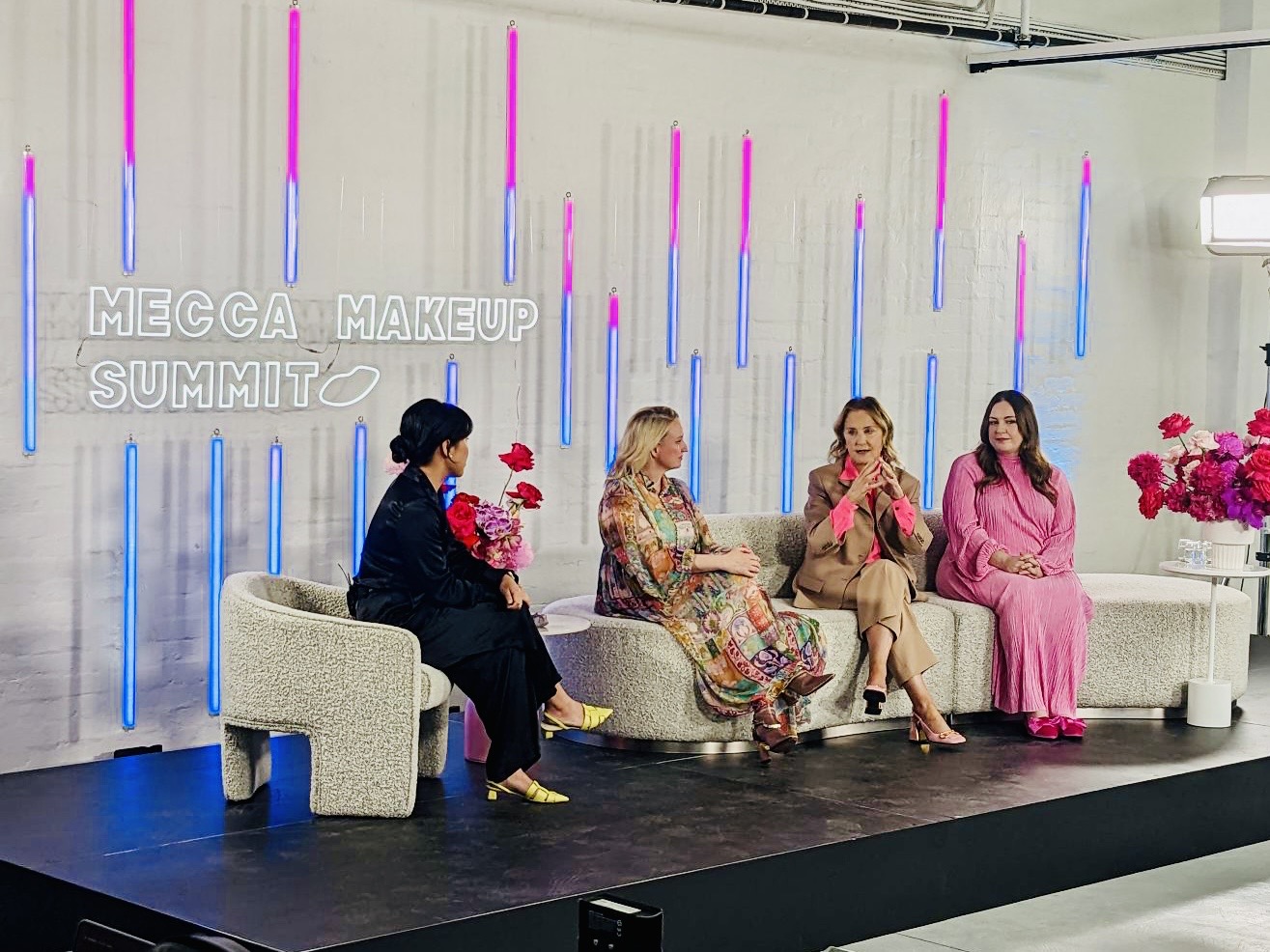 WOOHAH AV LED screen Cameras MECCA Events Sydney Melbourne Artistry Masterclass