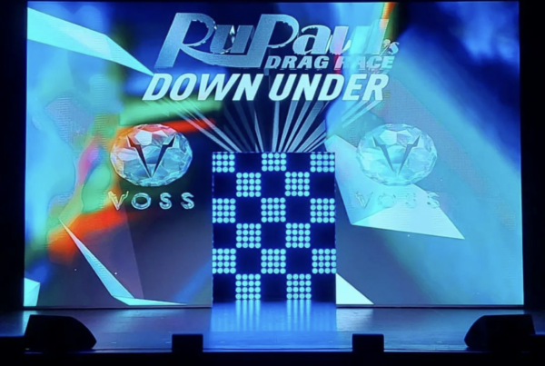 LED screen package AV Melbourne Sydney Tour RuPaul Drag Race