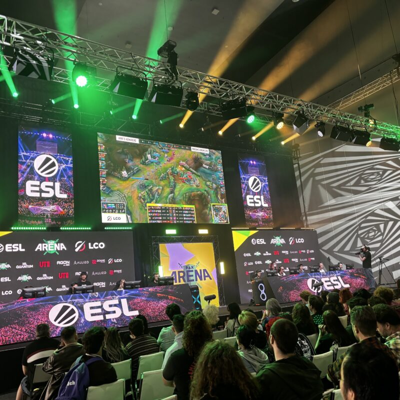 Dreamhack Festival Melbourne 2022 AV Project Managers LED Screen AV Melbourne E-Sports ESL EFG League Of Legends Counterstrike
