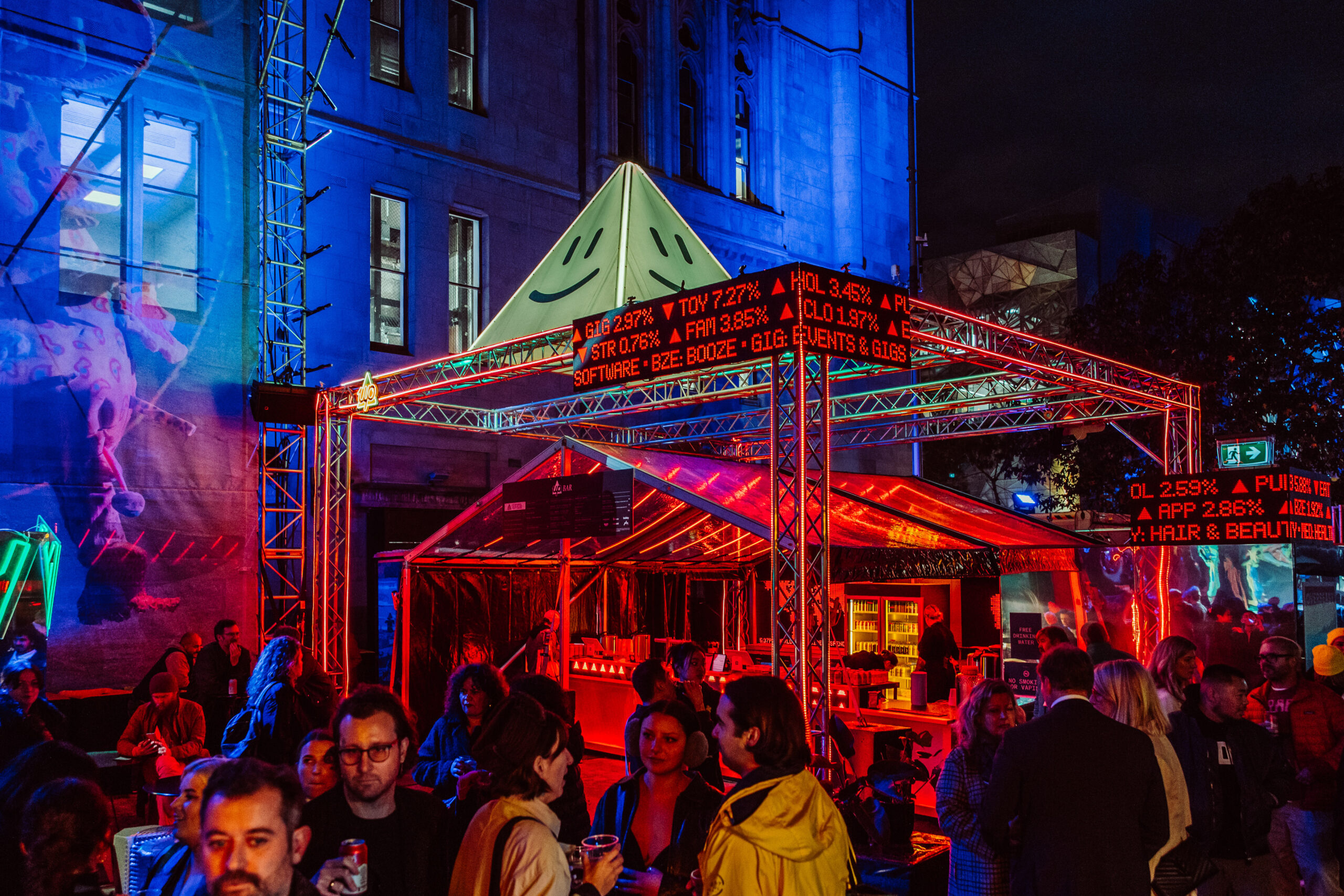 Festival AV Lighting LED Screen Video Audio Melbourne