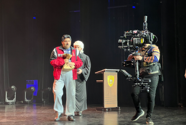 Broadcast Camera Recording Netflix Special AV WOOHAH