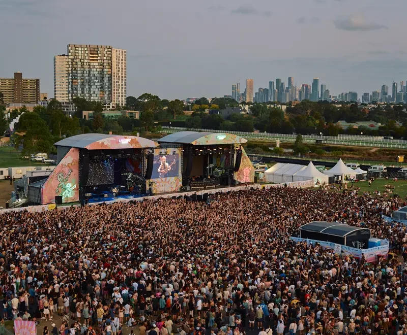 Laneway Festival 2024 AV LED Screen Melbourne Sydney WOOHAH