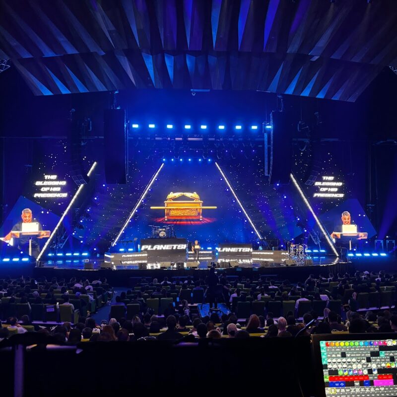 Planetshakers Conference AV Video WOOHAH MCEC Melbourne ROE CB5