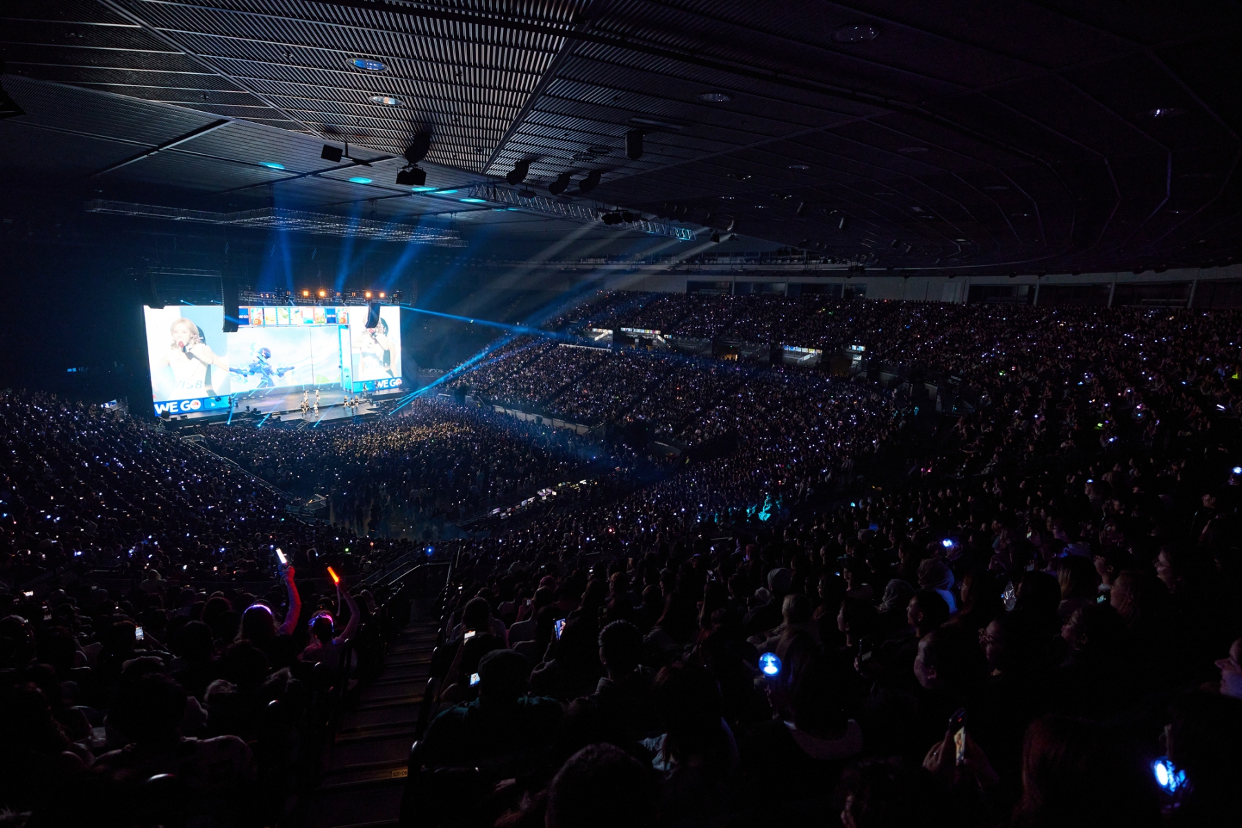 Australian Tour AV Cameras Lighting IMAG LED Screen WOOHAH Disguise Media Servers