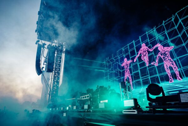 Chemical brothers LED Screen AV hire A Day On The Green