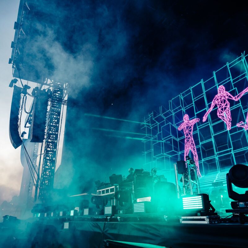 Chemical brothers LED Screen AV hire A Day On The Green
