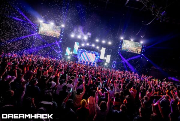 AV LED Screen Media Servers WOOHAH ESL E-Sports Dreamhack Melbourne