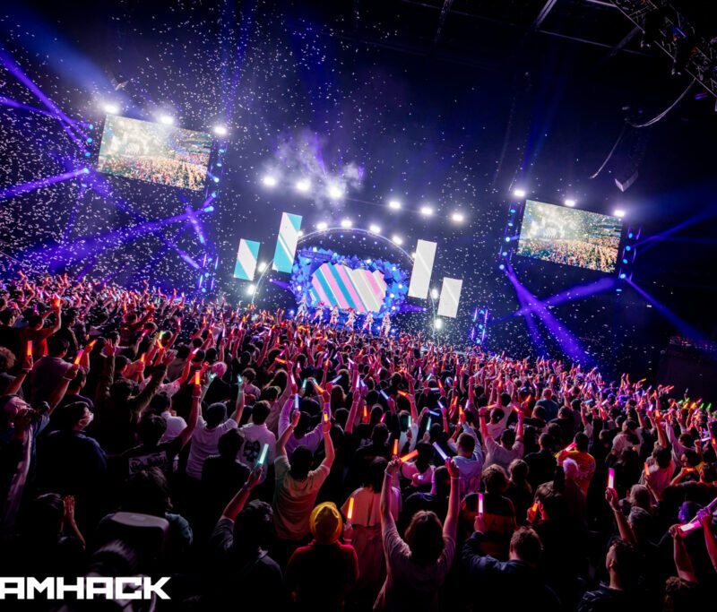 AV LED Screen Media Servers WOOHAH ESL E-Sports Dreamhack Melbourne