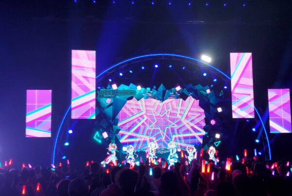 Hololive Melbourne WOOHAH AV LED Screen Media Servers