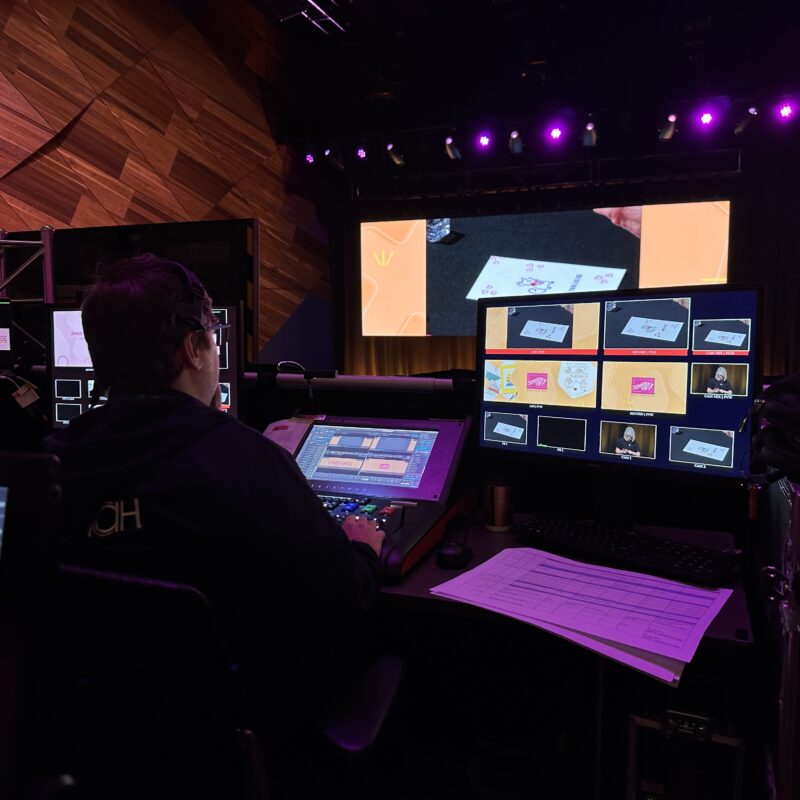 Stampin Up AV Conference E2 PVP Media Server Cameras