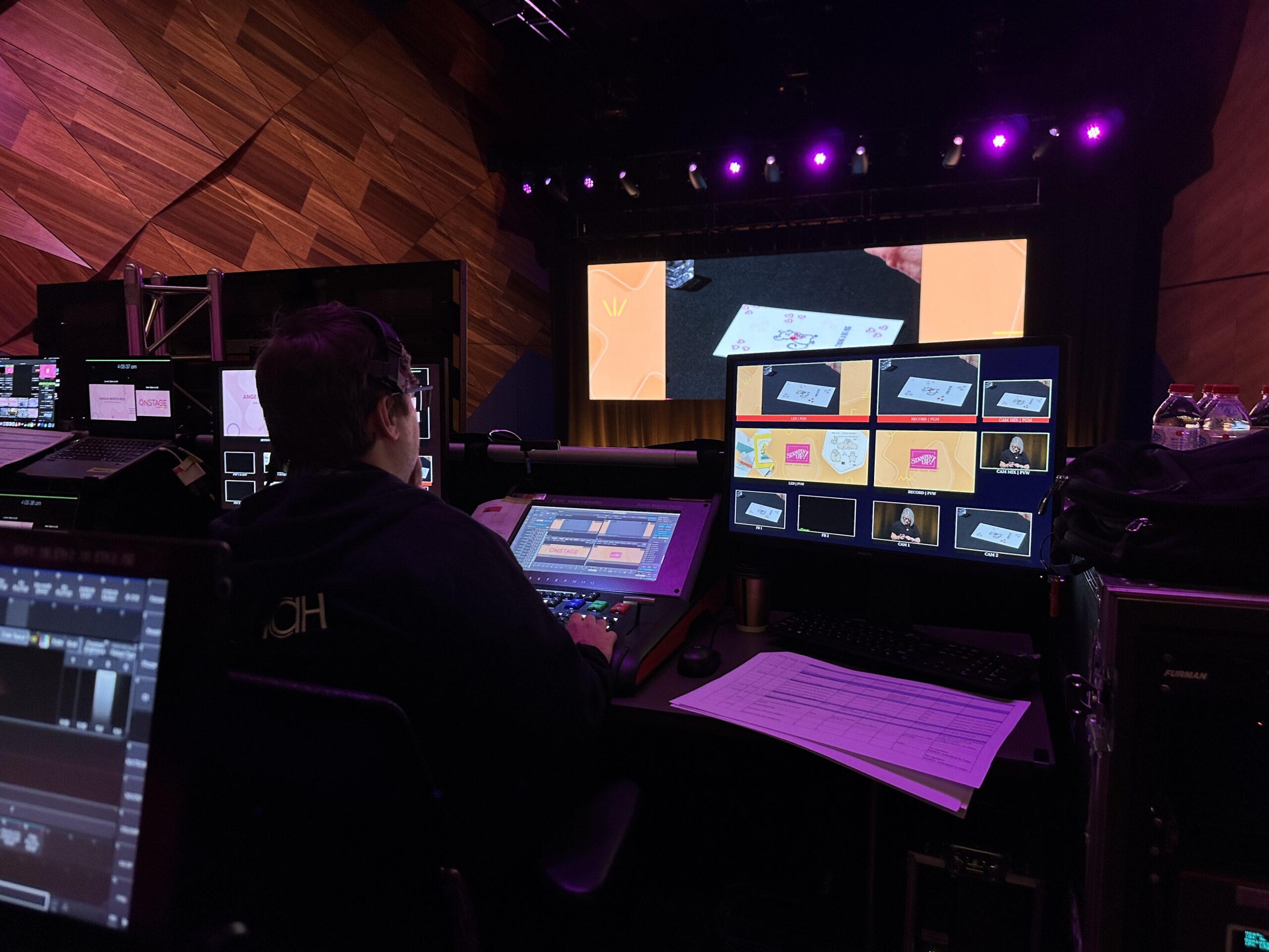 Stampin Up AV Conference E2 PVP Media Server Cameras