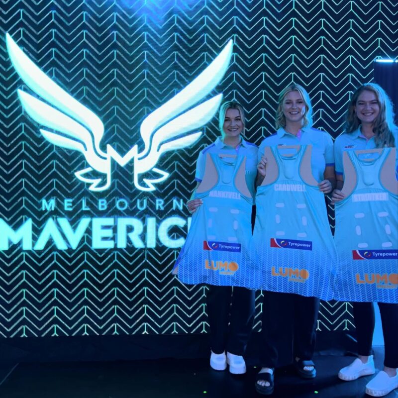 Melbourne Mavericks Season Launch LED Screen WOOHAH Melbourne