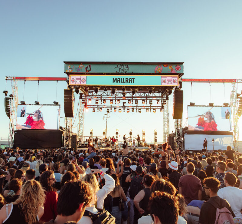 St Kilda Festival LED Screen AV Camera WOOHAH