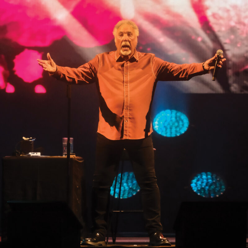 Tom Jones LED Screen WOOHAH