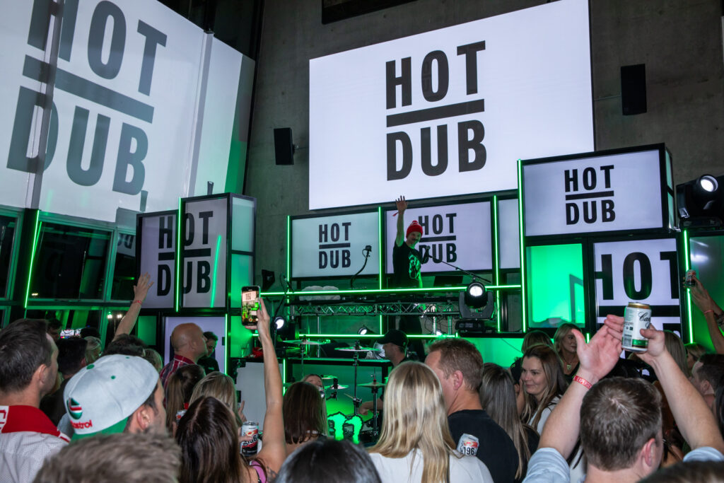 Hot Dub Time Machine AV WOOHAH Melbourne CCEP MCG