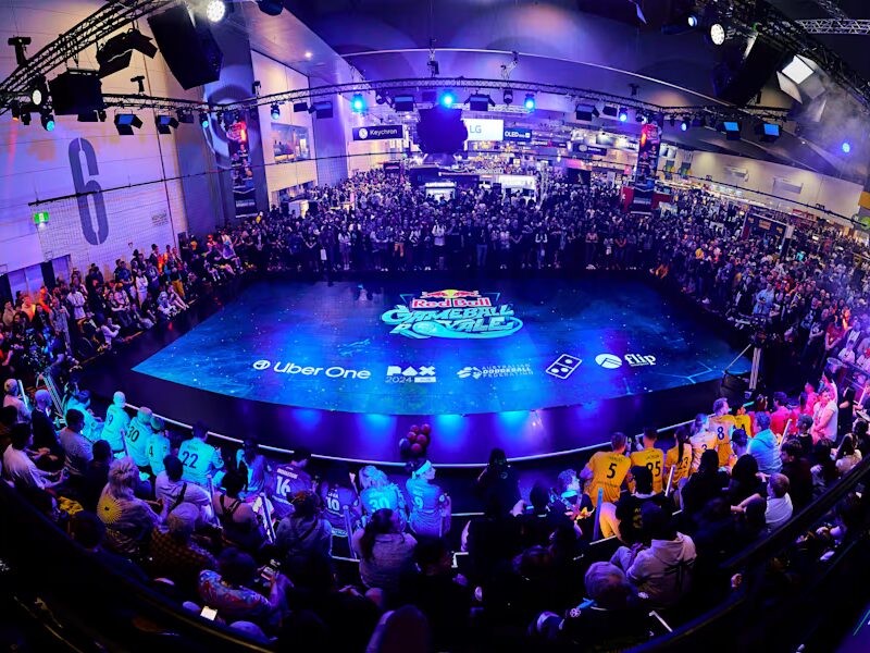 Expo PAX LED Screen Broadcast Red Bull Broadcast Cameras