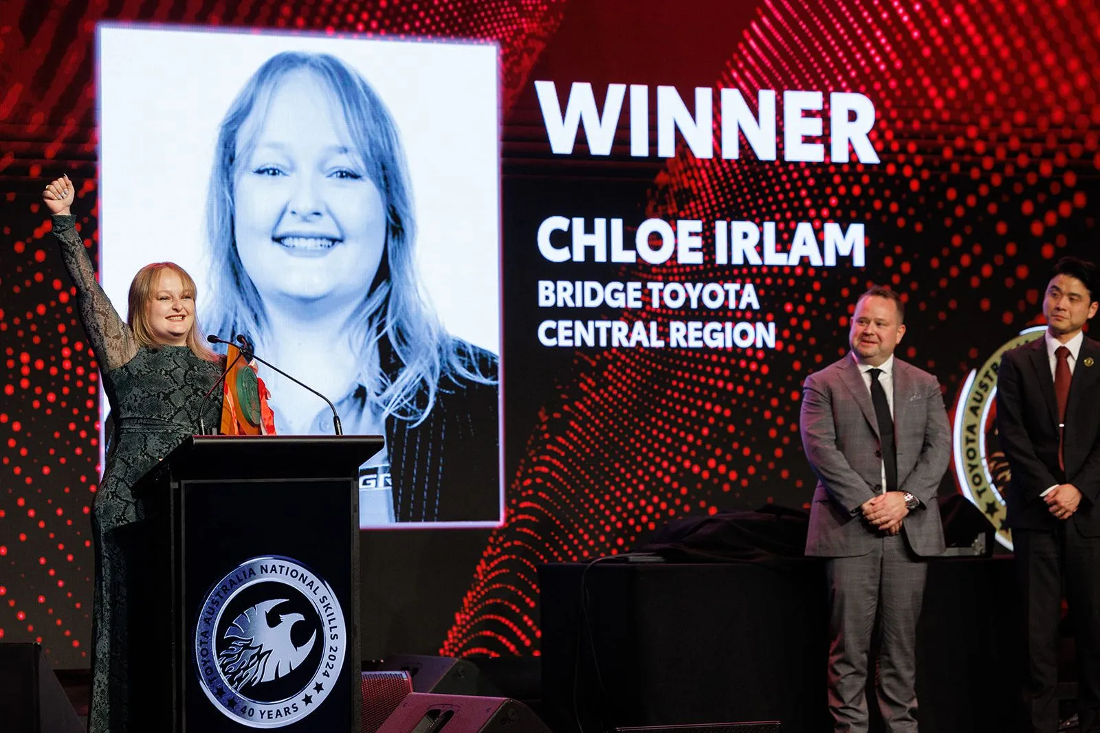 AV LED Screen WOOHAH Melbourne Toyota Conference Awards