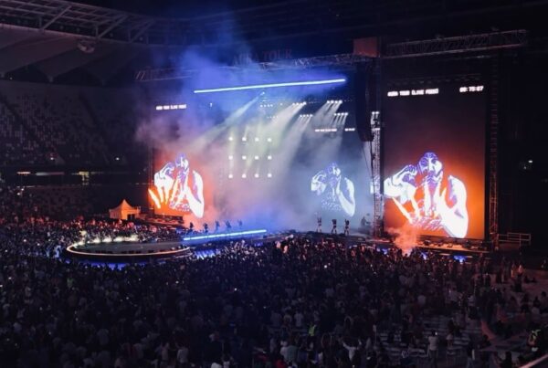 Tour LED ROE Panasonic Sony Ross Carbonite Disguise LED Screens Touring WOOHAH Sydney Melbourne New Zealand