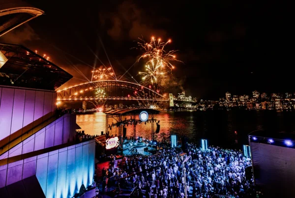 LED Screen ROE Panasonic Ross Carbonite WOOHAH Melbourne ABC New Years Eve Sydney Opera House