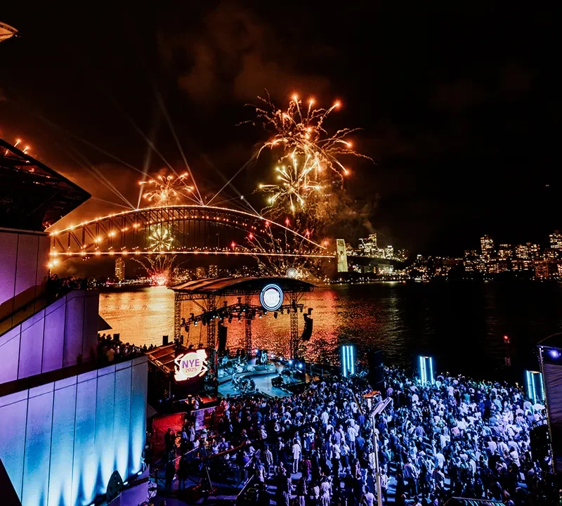 LED Screen ROE Panasonic Ross Carbonite WOOHAH Melbourne ABC New Years Eve Sydney Opera House