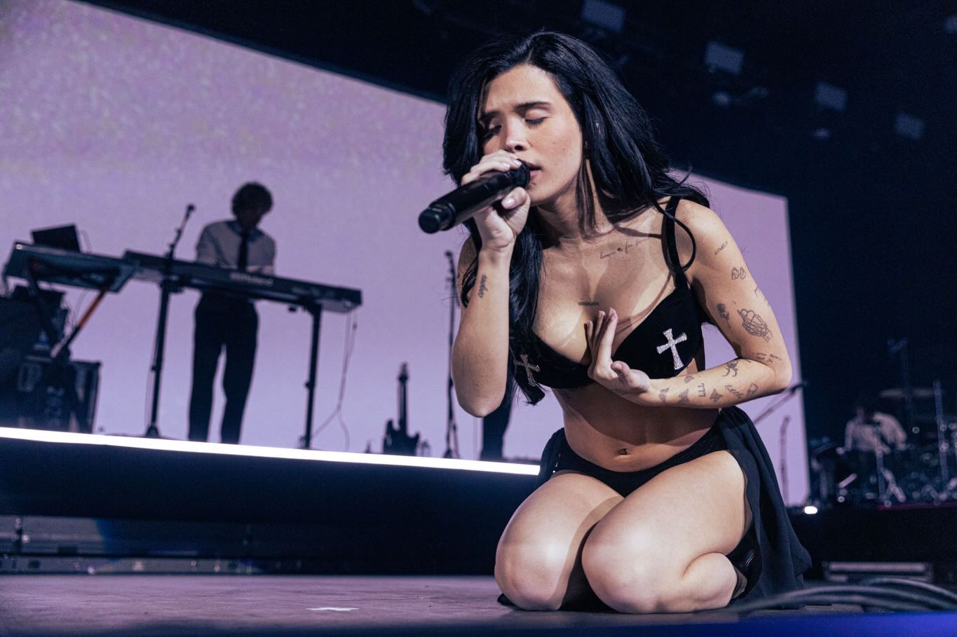 Projection Touring Panasonic Cyclorama Cyc Rigging WOOHAH Sydney Melbourne