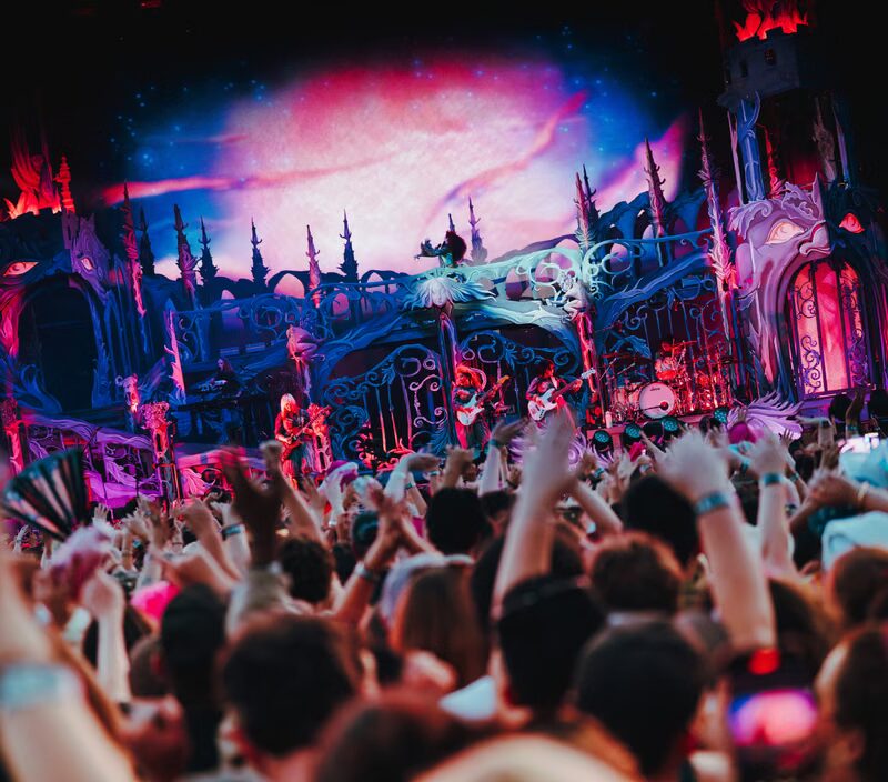 Festival LED Screen video Camera chains package WOOHAH Sydney Melbourne